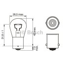 1 Stück Bosch P21W Pure Light Glühlampe 12V 21W 1987302201