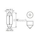 1 Stück Bosch C5W Pure Light 12V 5W 1987302211