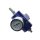 Einstellbarer Benzindruckregler - universal - blau - inkl. Manometer
