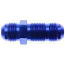 Aluminium Bulkhead-Adapter blau AN6 D06 9/16-18&quot; UNF...