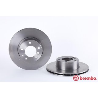 Brembo "Coated Disc Line" Bremsscheiben 09.5142.24 (302x22 mm - innenbelüftet) VA - BMW 5er (E34) 520-535i (E32) 730i