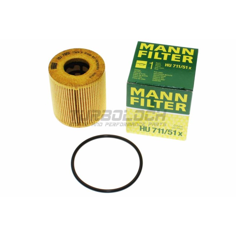 Ölfilter - Mann HU 711/51x - Citroen Fiat Ford Jaguar Lancia Land Rov,  11,90 €