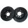 EBC "Turbo Groove Disc" Black Sportbremsscheibe HA (294x19mm) - BMW 3er E46 318-328i