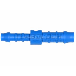 8-6 mm gerader Reduzierer Kunststoff (Polyamid) - blau