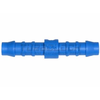 19 mm gerade Kunststoff (Polyamid) - blau