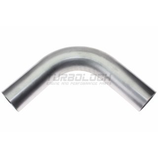 60mm x 2mm 90° L:130mm Alubogen Aluminium Einschweissbogen