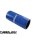 Ø 35mm / L:100mm = 10cm Silikonschlauch - blau