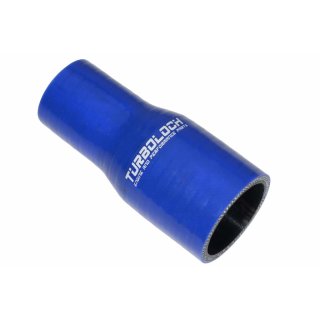 Ø 45 > 38mm / Reduzierer L:76mm / Silikonschlauch - blau