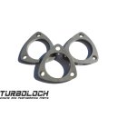 Flansch Wastegate Audi S2 S4 RS2 - 8mm Edelstahl 1.4301 /...