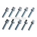 Radschraube Kugelbund M14 x 1,5 x 33mm R13 SW17 (bewegl....