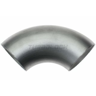 80mm x 2mm 90° Alubogen Aluminium Einschweissbogen (DIN 2605)