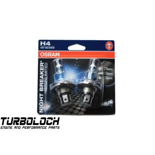 2 Stück Osram H4 Night Breaker Unlimited Glühlampe 64193NBU