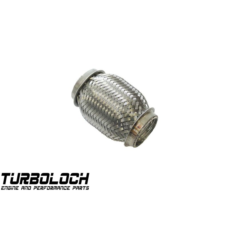Edelstahl Flexrohr Rohrverbinder 40mm L: 100mm Interlock - Turboloch ,  10,99 €