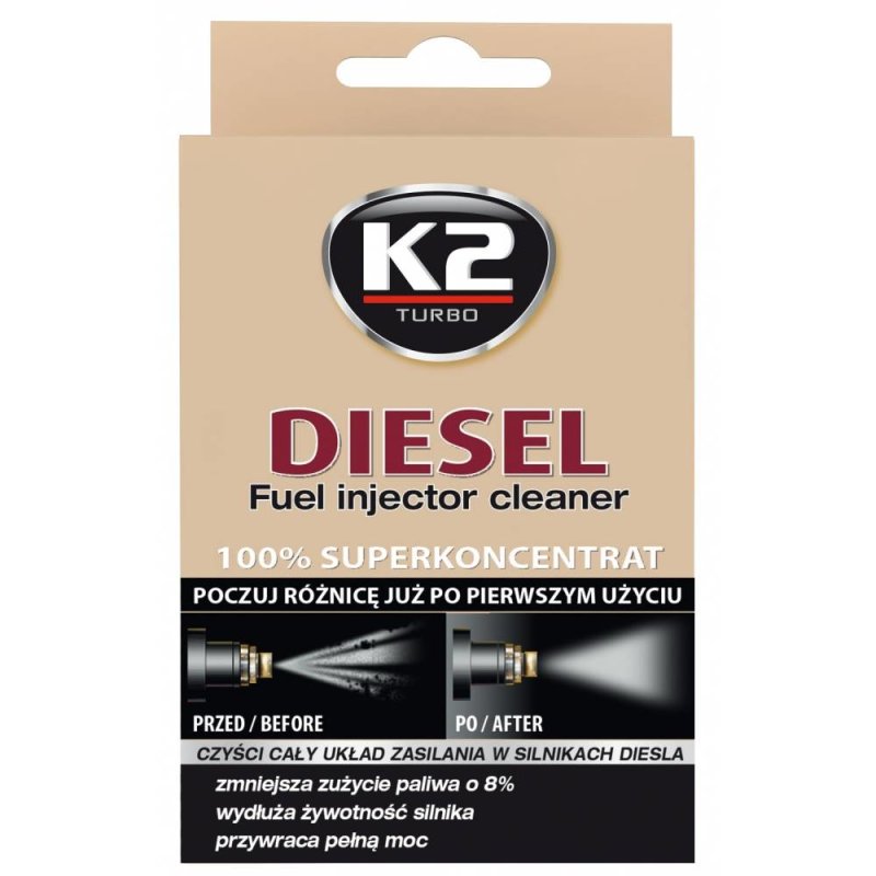 K2 Diesel Zusatz additiv Einspritzdüsenreiniger Injektor Reiniger