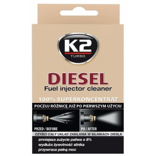 K2 Diesel Zusatz additiv Einspritzdüsenreiniger Injektor Reiniger 50ml
